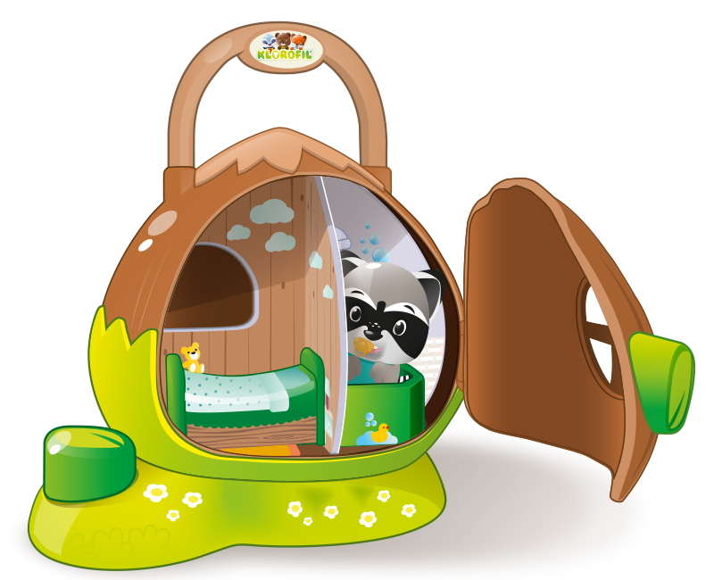 Klorofil play set the hazelnut house Online