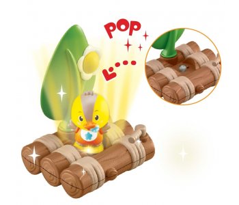 The light-up raft