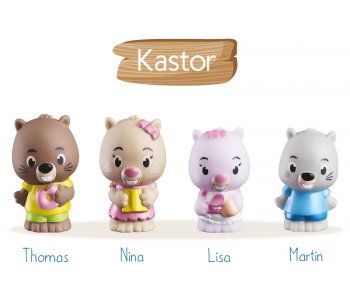 4 characters "Kastor" family