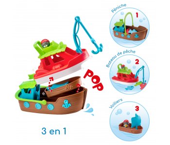 The stacking boats