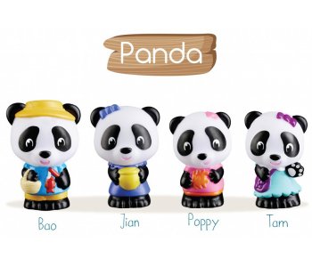 4 characters "Panda" family